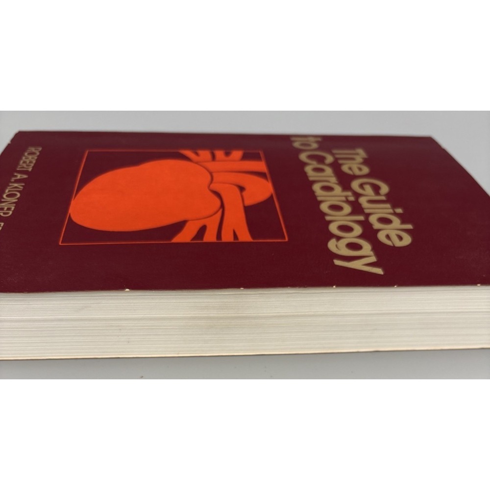 The Guide to Cardiology 1984 Robert A. Kloner John Wiley & Sons Book - Picture 8 of 9
